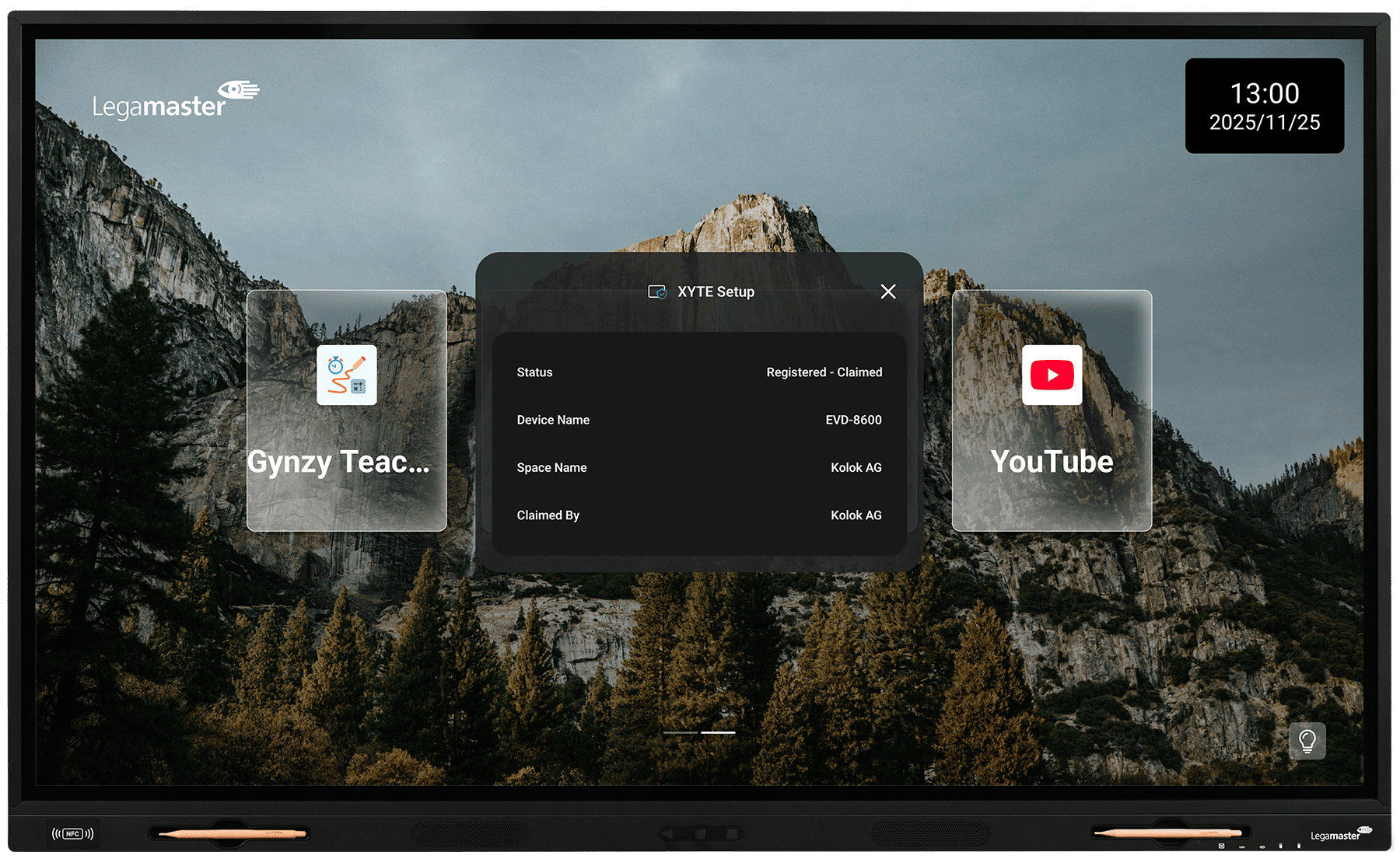 Legamaster Evolve PRO Xyte