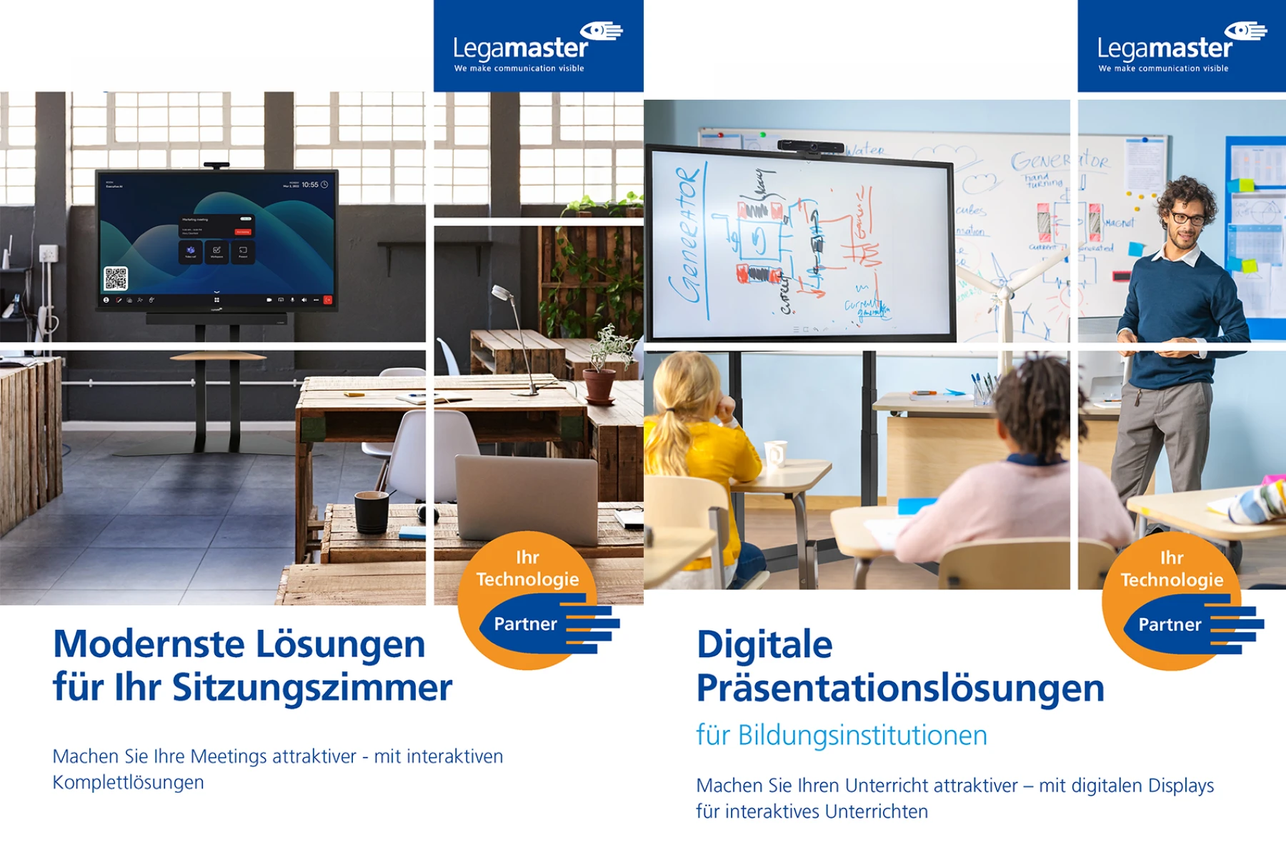 Legamaster Broschüren